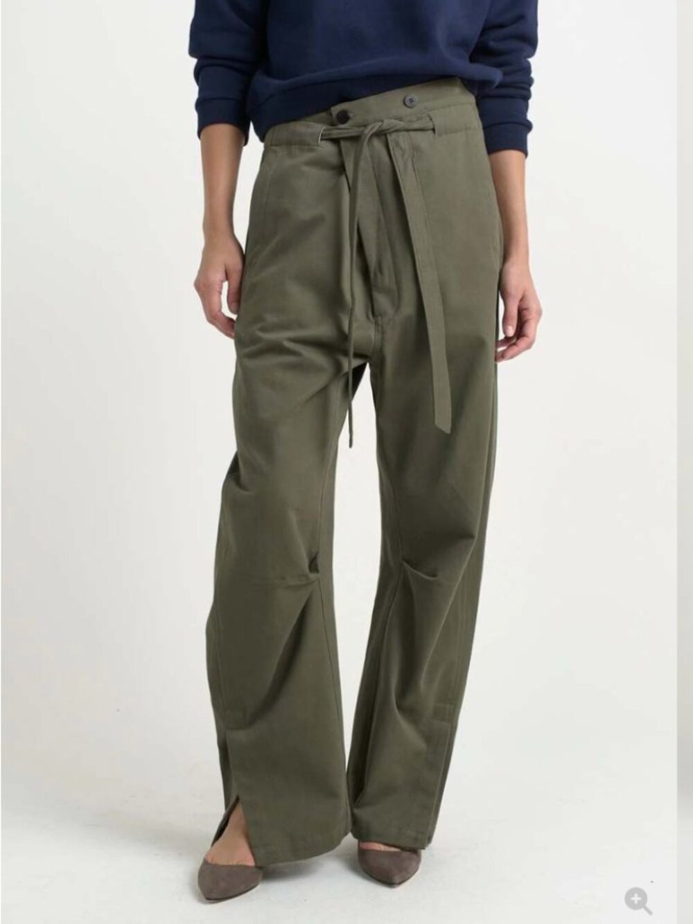 Jamie Haller Everything Pant in Olive Size 2